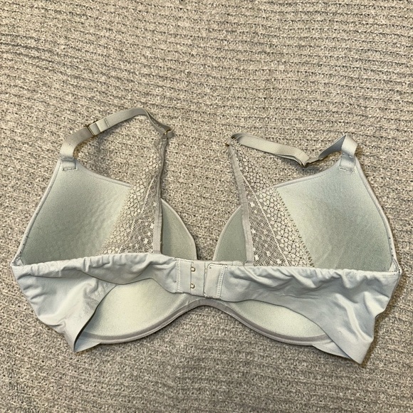 Light Gray/Blue VS Perfect Shape Bra 34DD - Picture 2 of 3